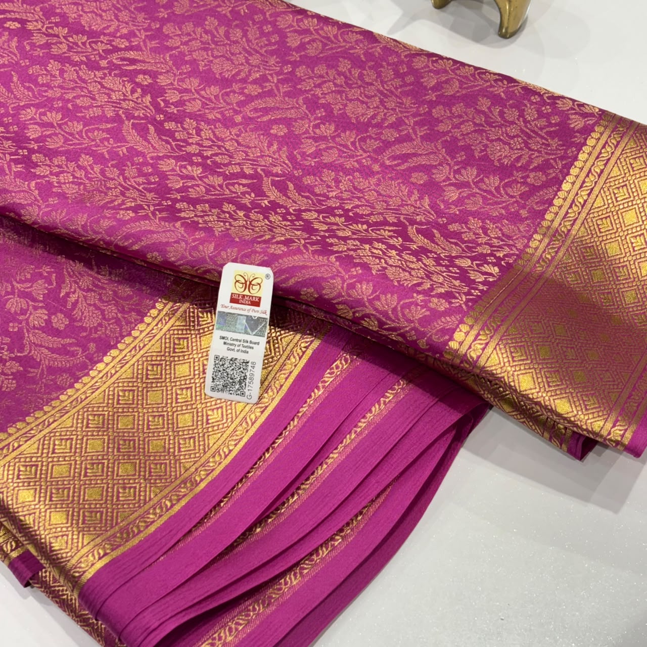 Pure Mysore Silk Saree