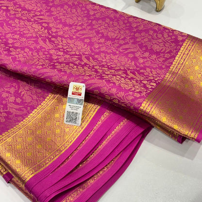 Pure Mysore Silk Saree