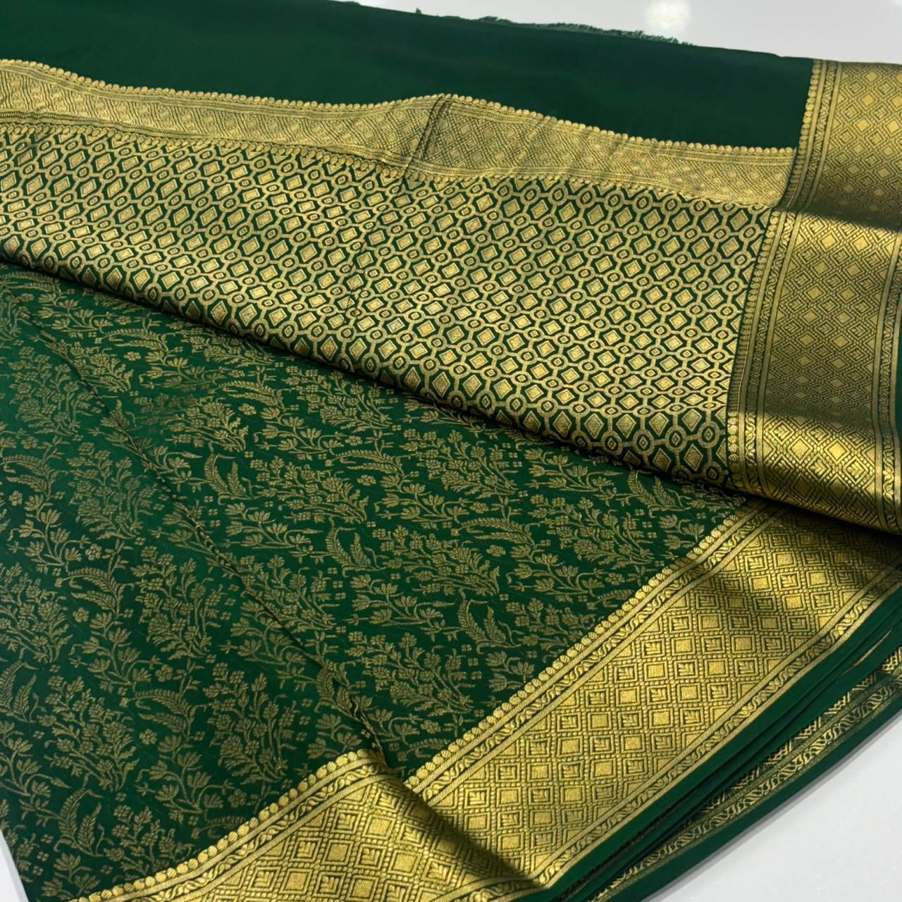 Pure Mysore Silk Saree