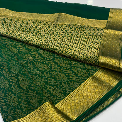 Pure Mysore Silk Saree