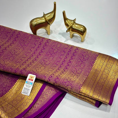 Pure Mysore Silk Saree