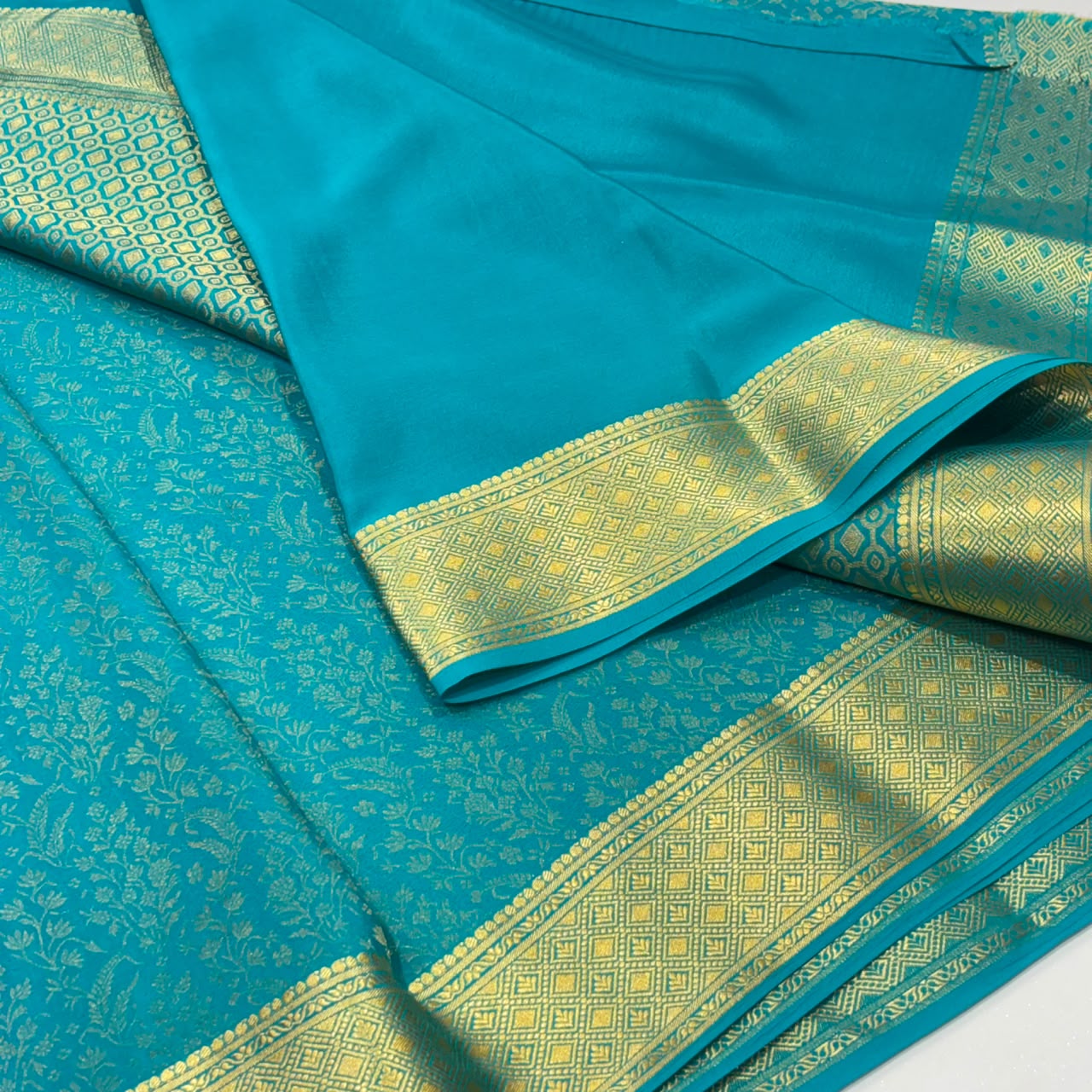 Pure Mysore Silk Saree