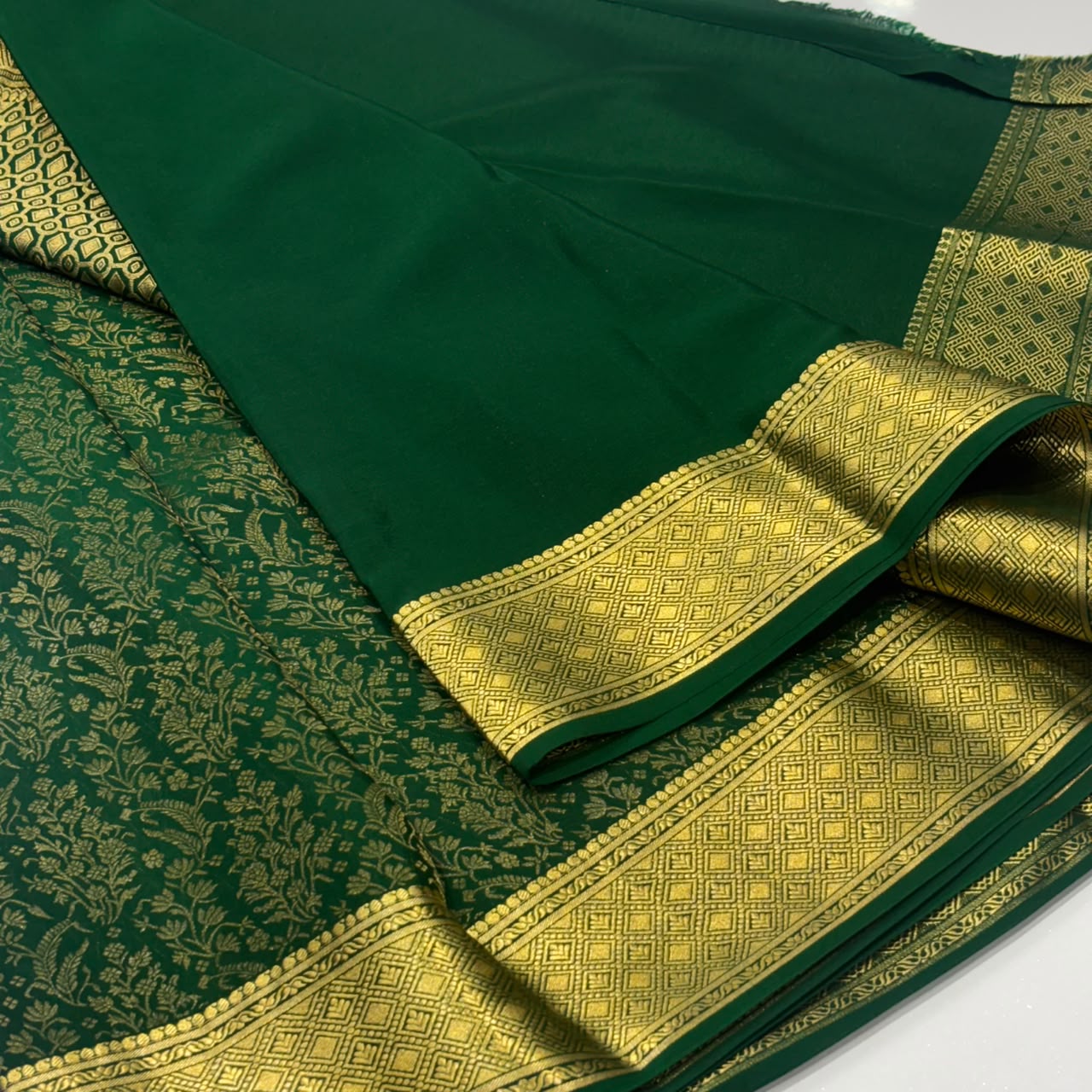 Pure Mysore Silk Saree