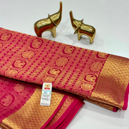 Pure Mysore Silk Saree