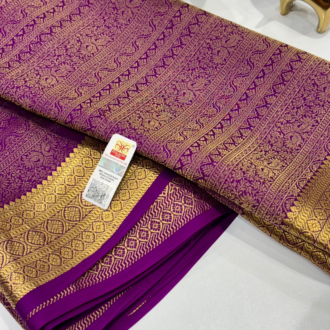 Pure Mysore Silk Saree