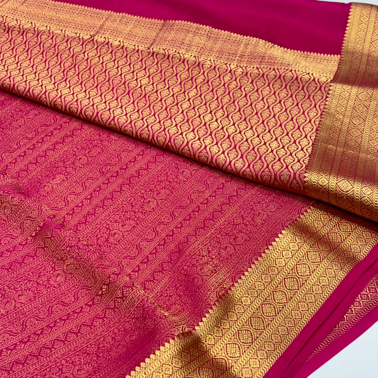 Pure Mysore Silk Saree