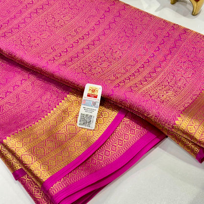Pure Mysore Silk Saree