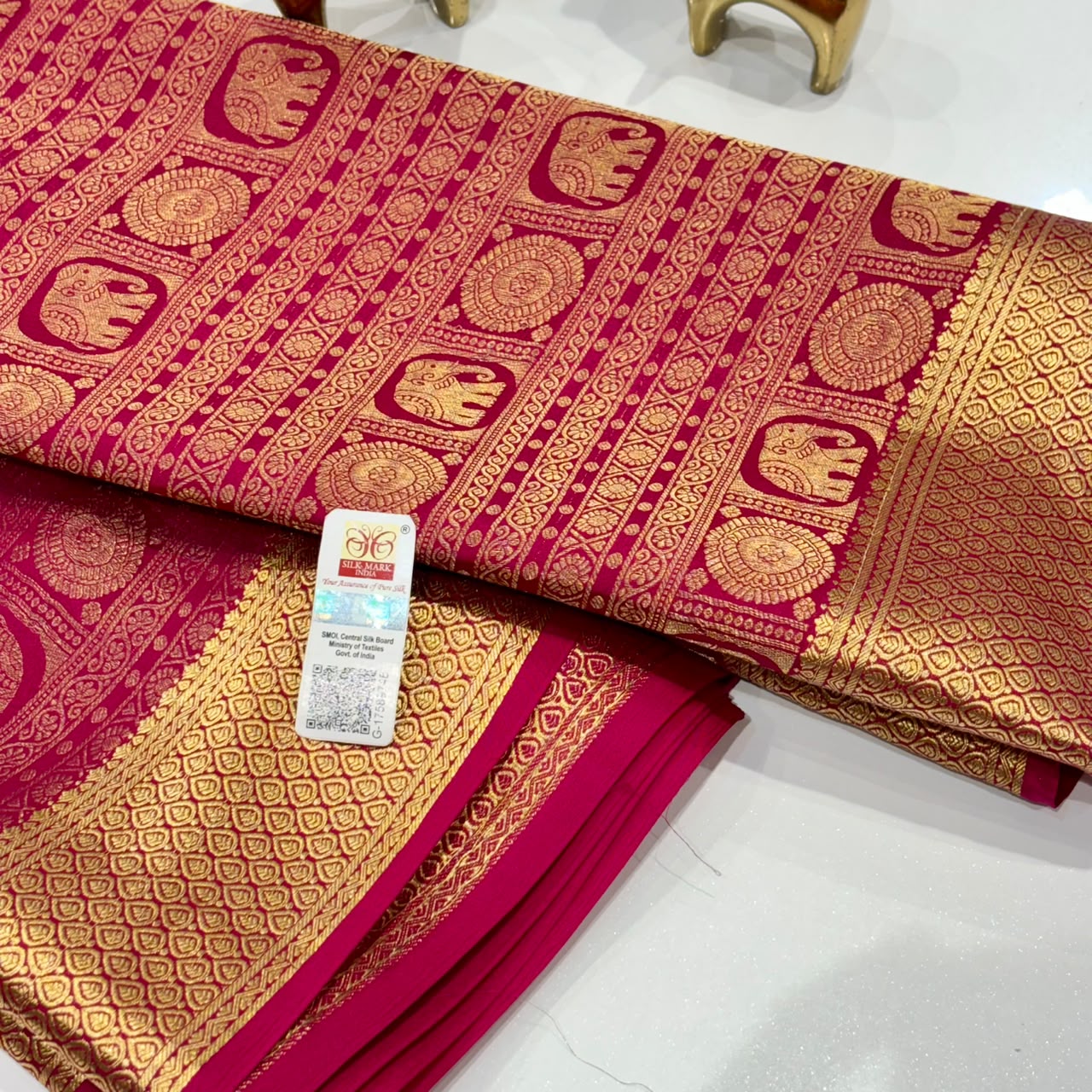 Pure Mysore Silk Saree
