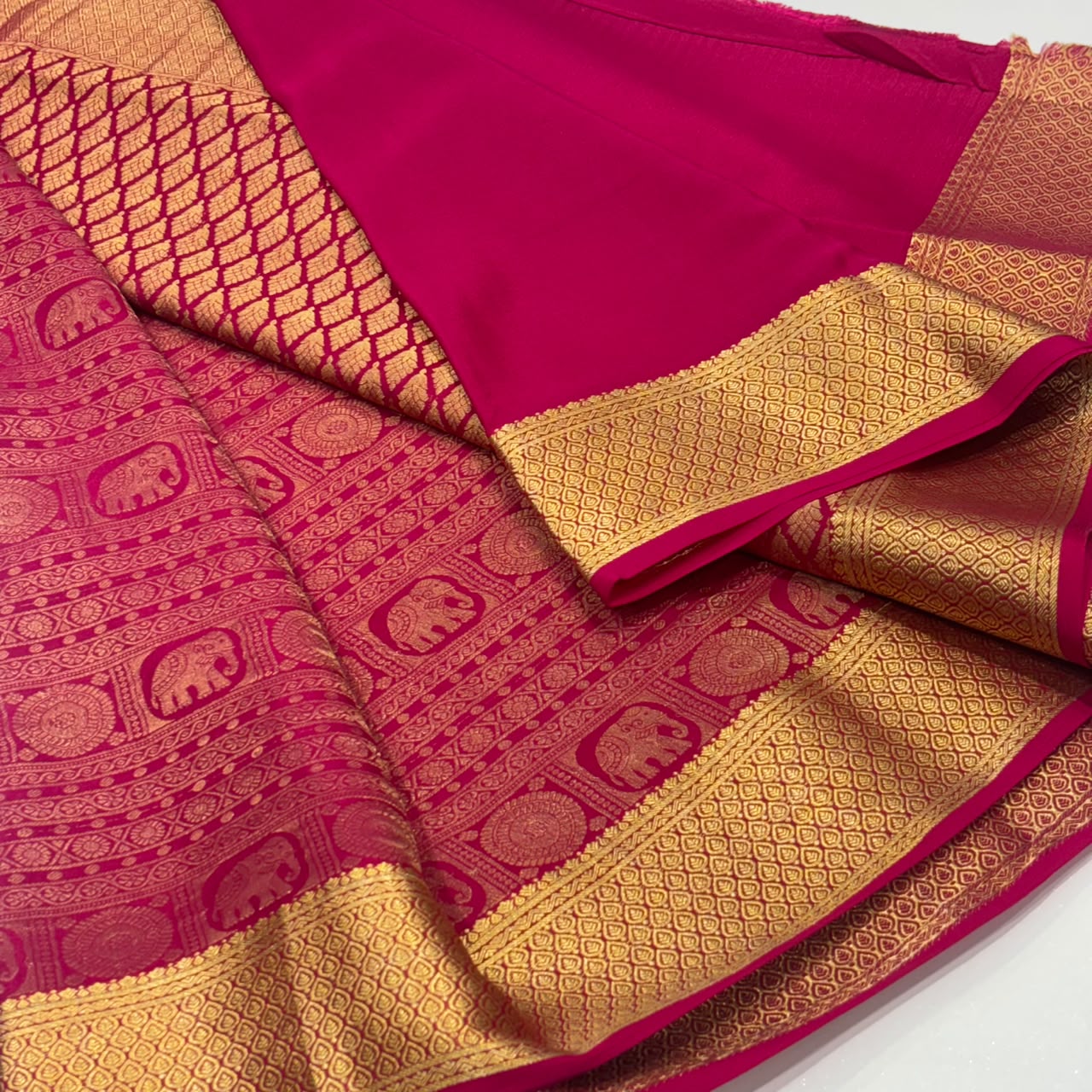 Pure Mysore Silk Saree