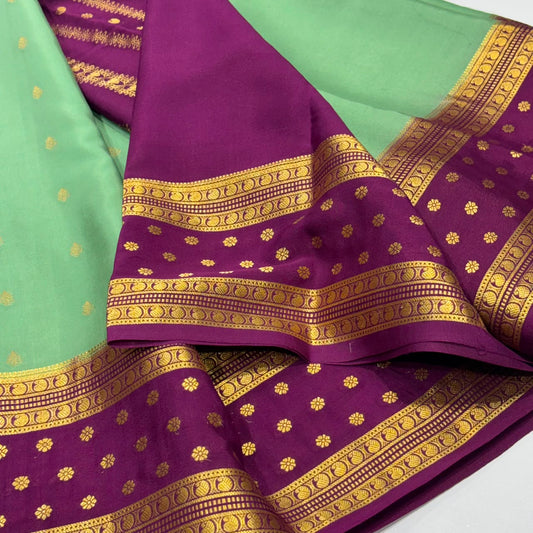 Pure Mysore Crepe Silk Saree