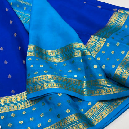 Pure Mysore Crepe Silk Saree