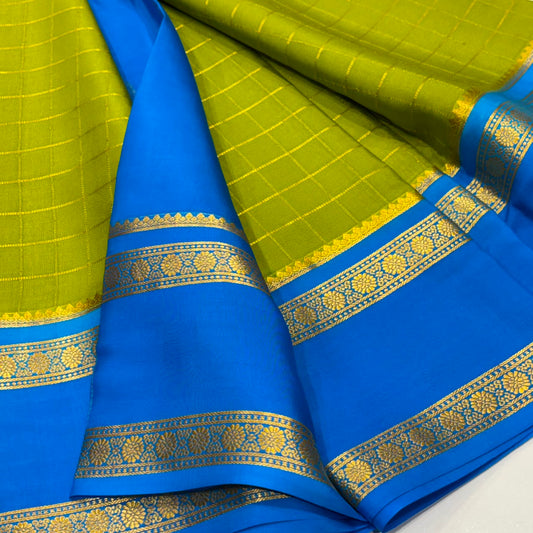Pure Mysore Crepe Silk Saree
