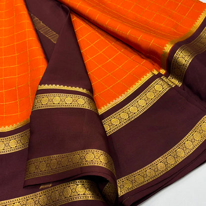 Pure Mysore Crepe Silk Saree