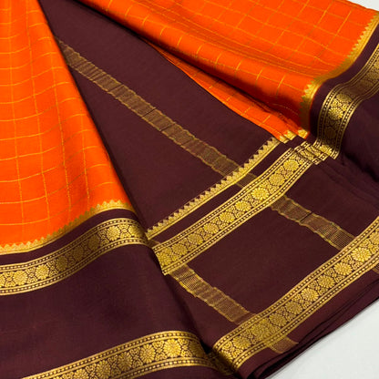 Pure Mysore Crepe Silk Saree