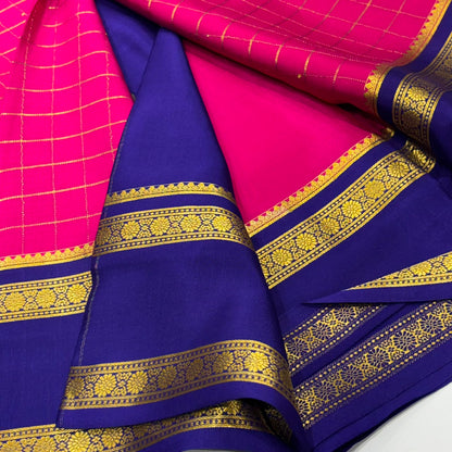 Pure Mysore Crepe Silk Saree