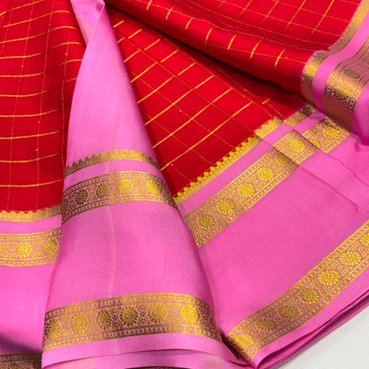Pure Mysore Crepe Silk Saree