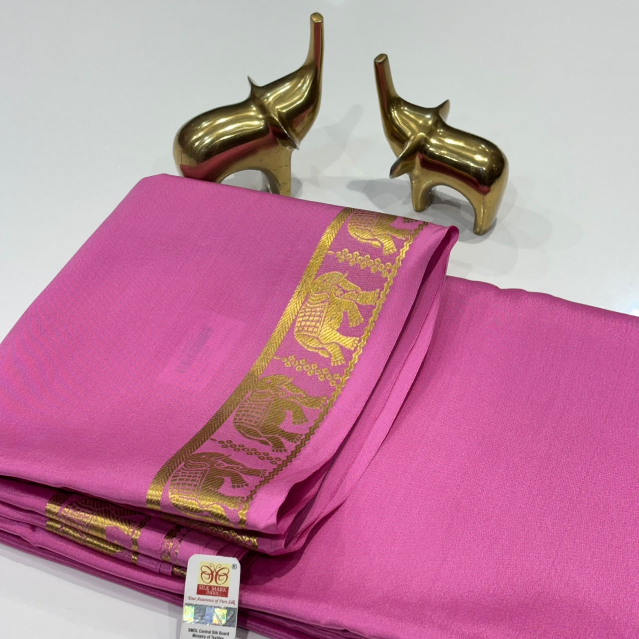 Pure Mysore Crepe Silk Saree