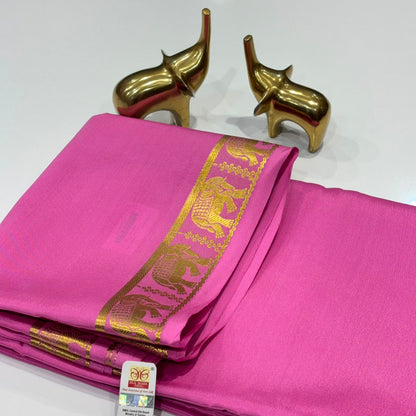 Pure Mysore Crepe Silk Saree