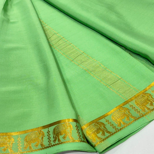 Pure Mysore Crepe Silk Saree