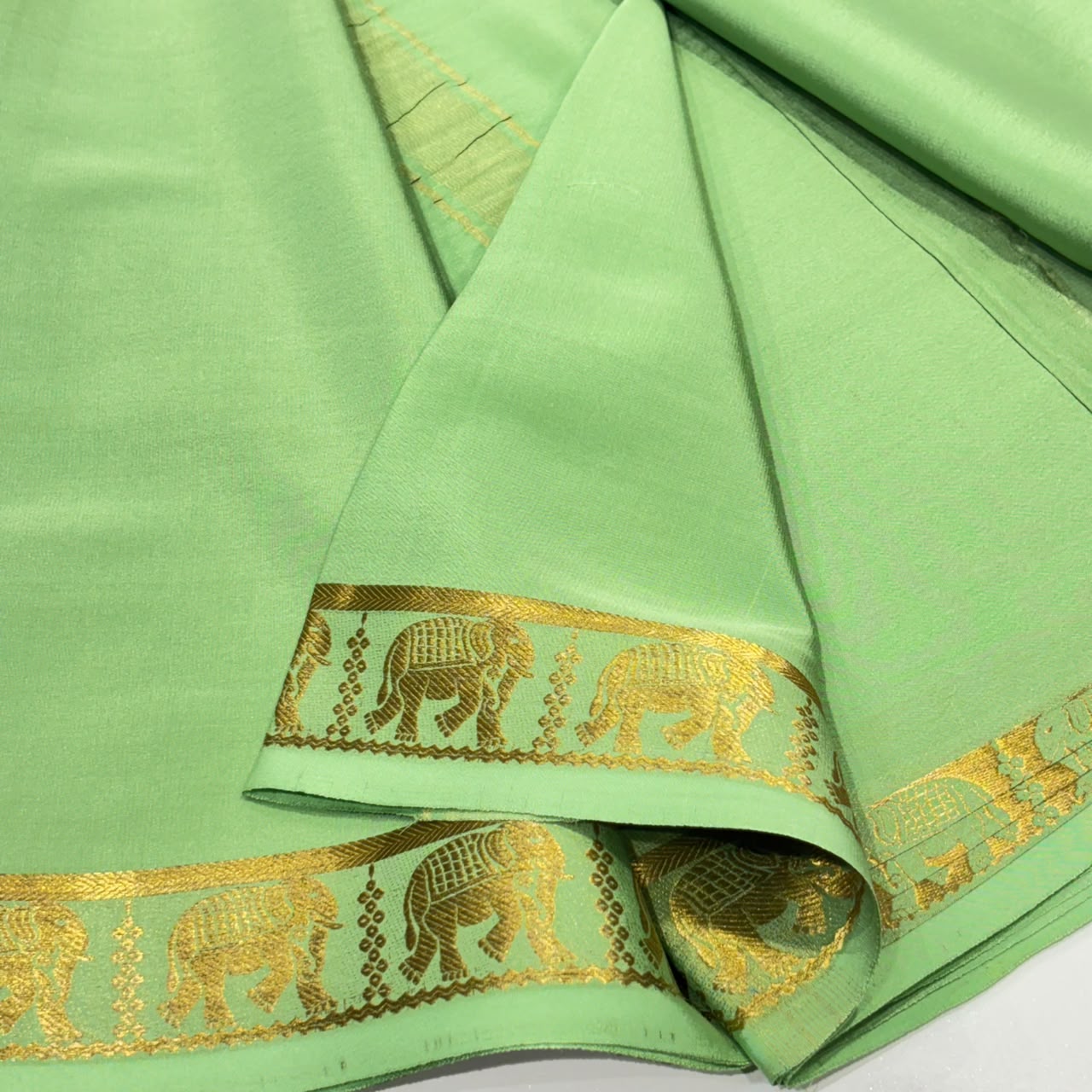 Pure Mysore Crepe Silk Saree