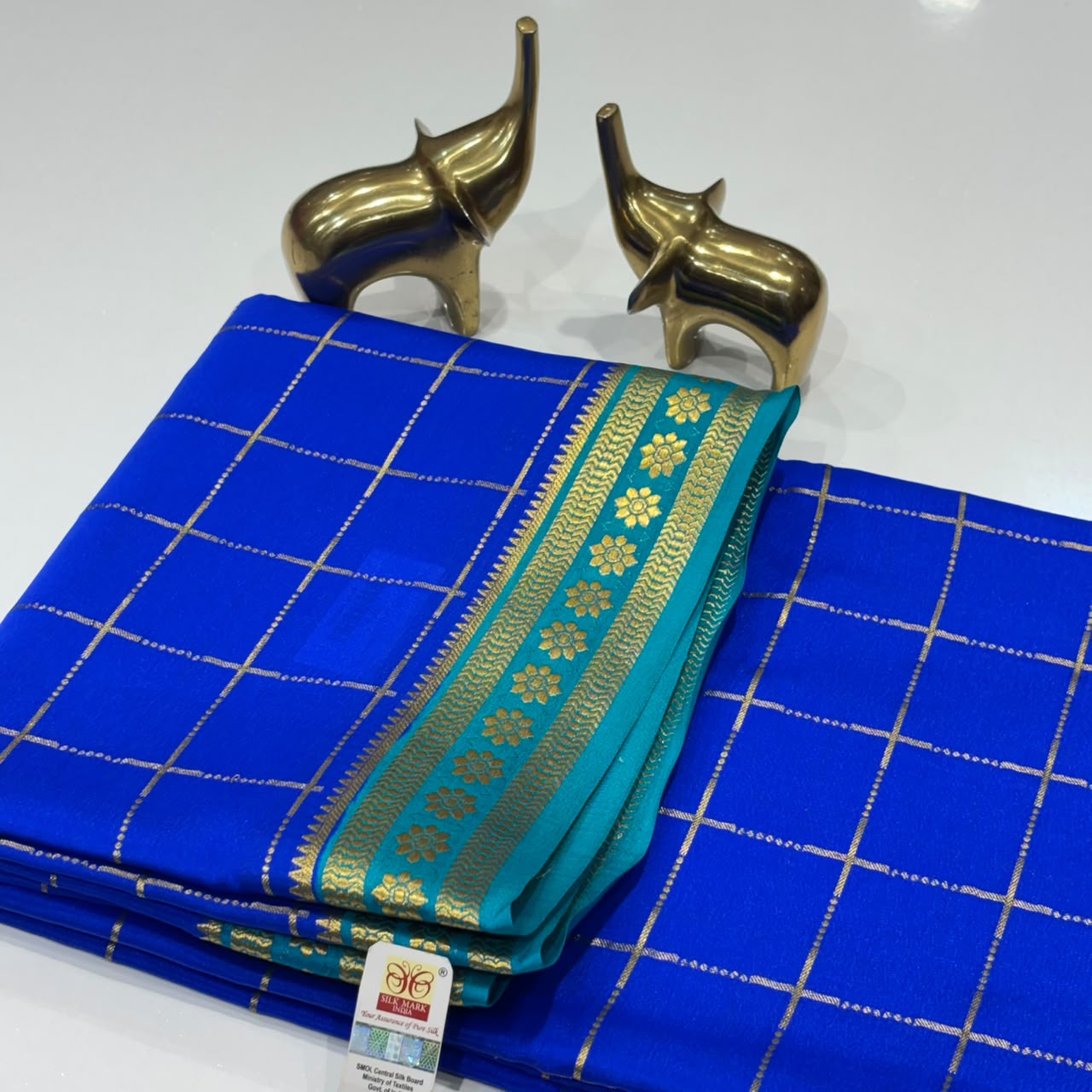 Pure Mysore Crepe Silk Saree