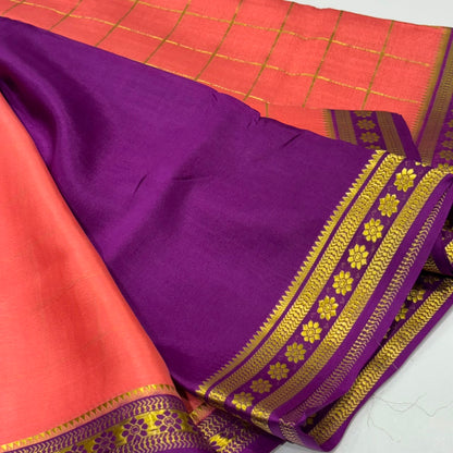 Pure Mysore Crepe Silk Saree