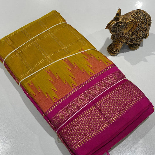 Semi Silk Ilkal Saree