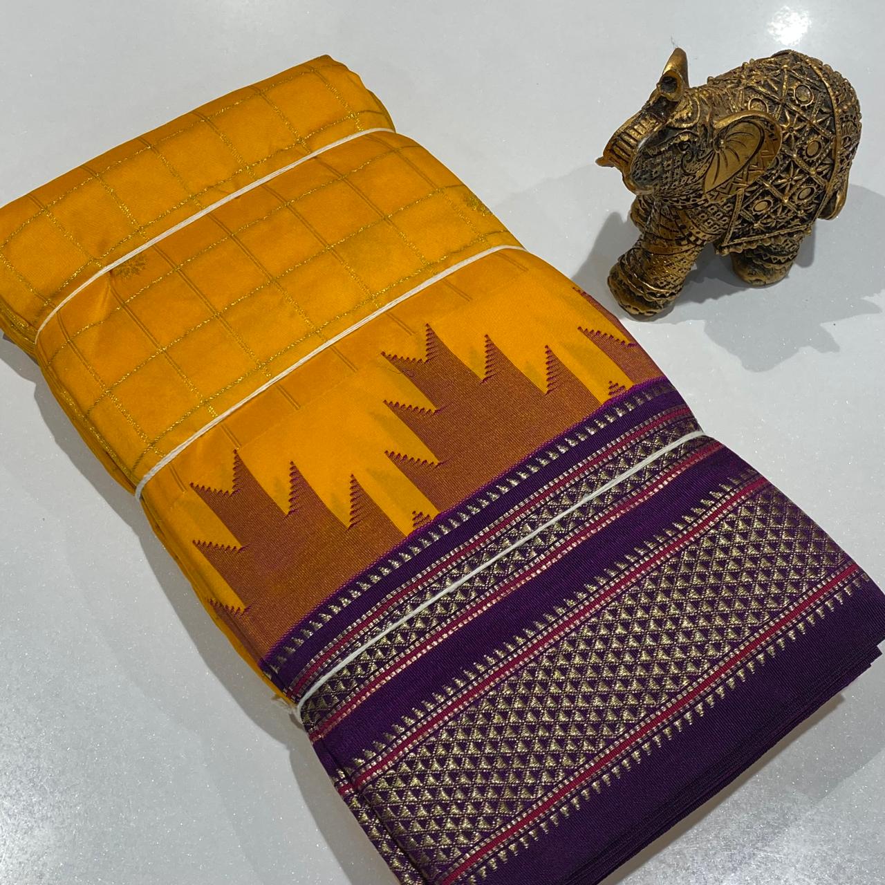 Semi Silk Ilkal Saree