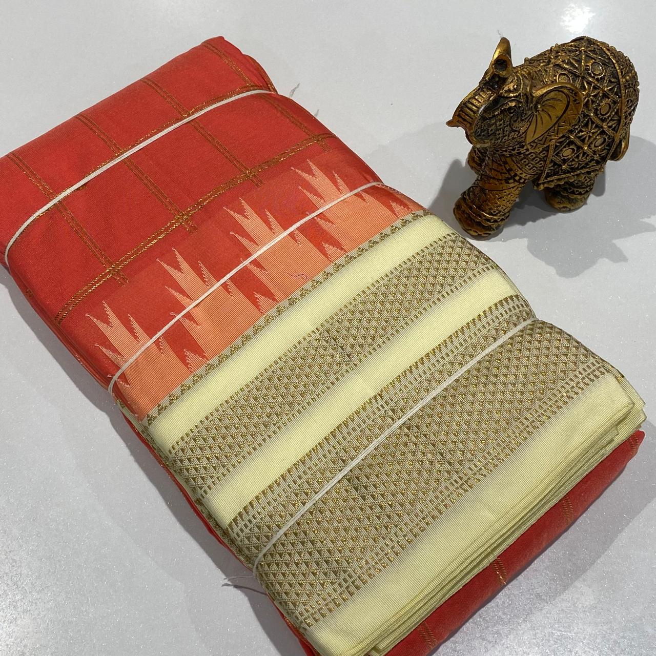 Semi Silk Ilkal Saree