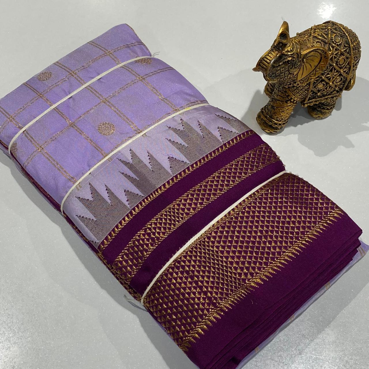 Semi Silk Ilkal Saree