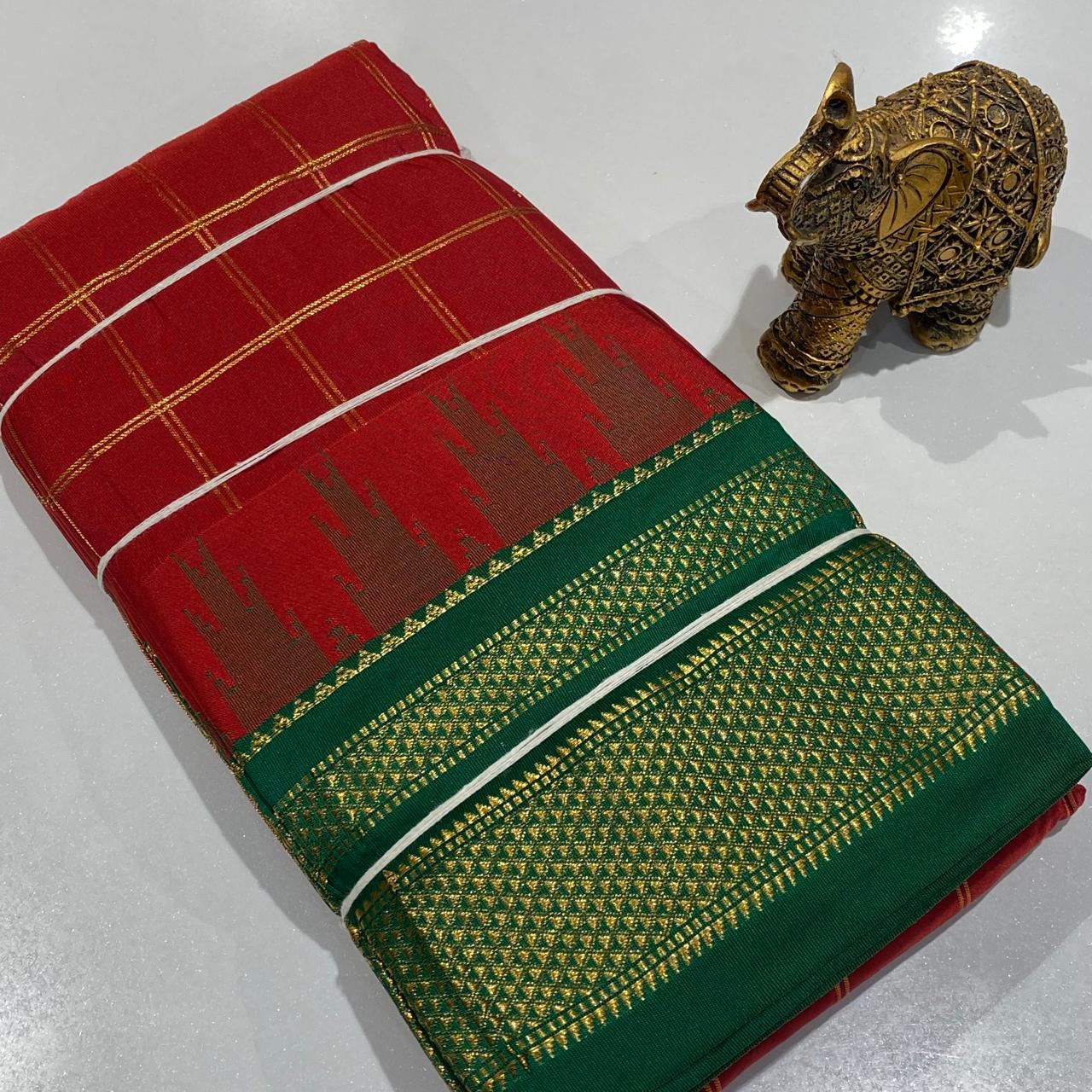 Semi Silk Ilkal Saree