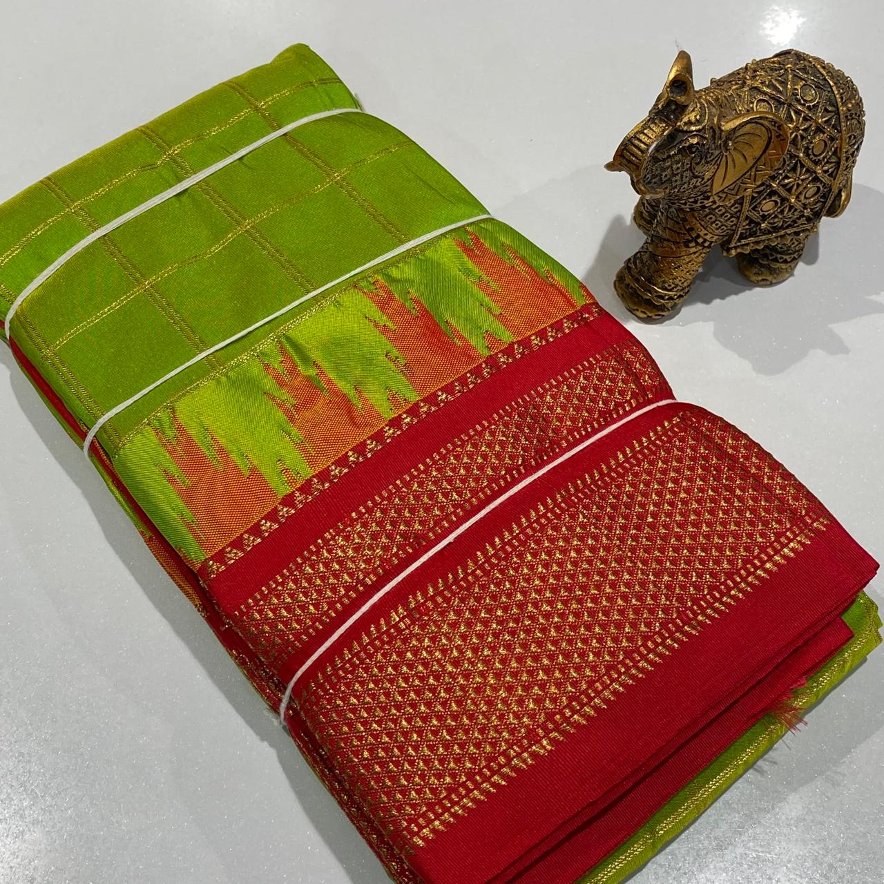 Semi Silk Ilkal Saree