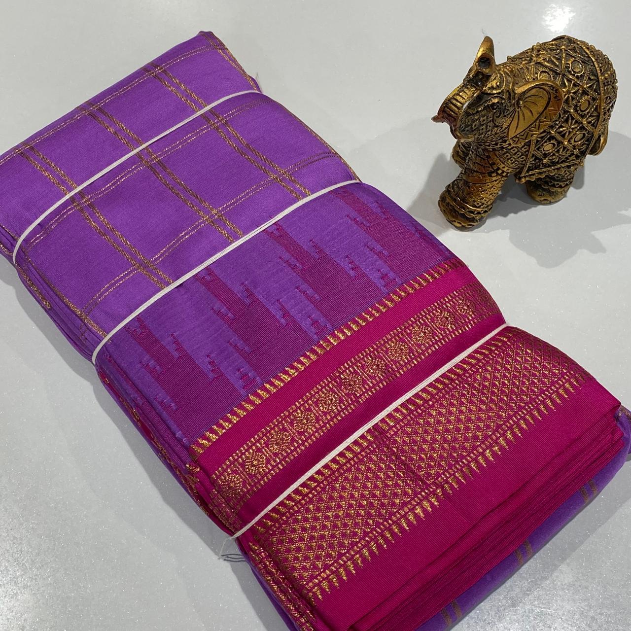 Semi Silk Ilkal Saree