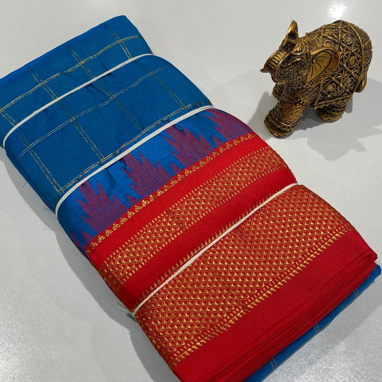 Semi Silk Ilkal Saree