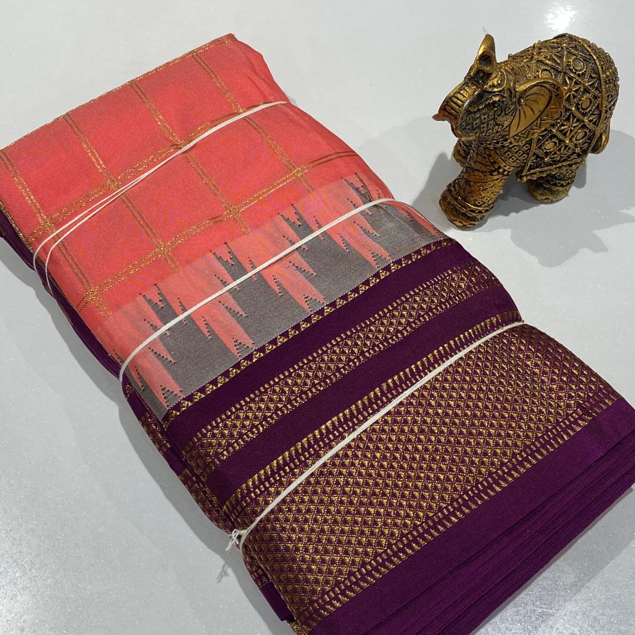 Semi Silk Ilkal Saree