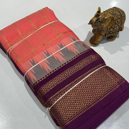 Semi Silk Ilkal Saree