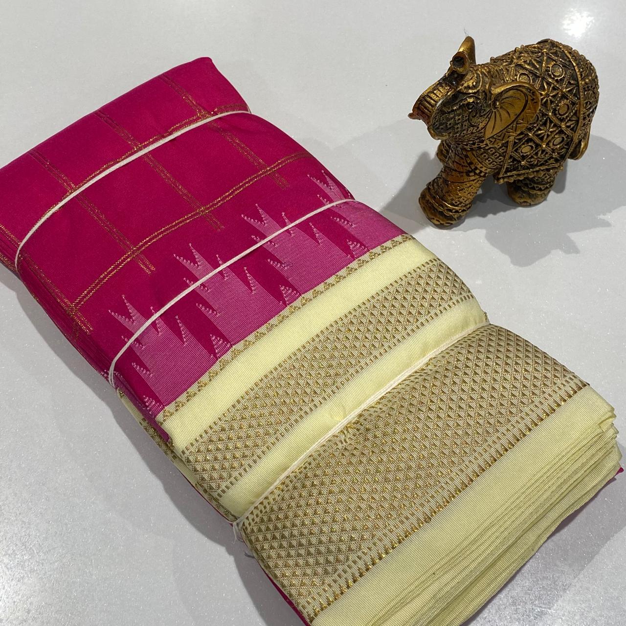 Semi Silk Ilkal Saree