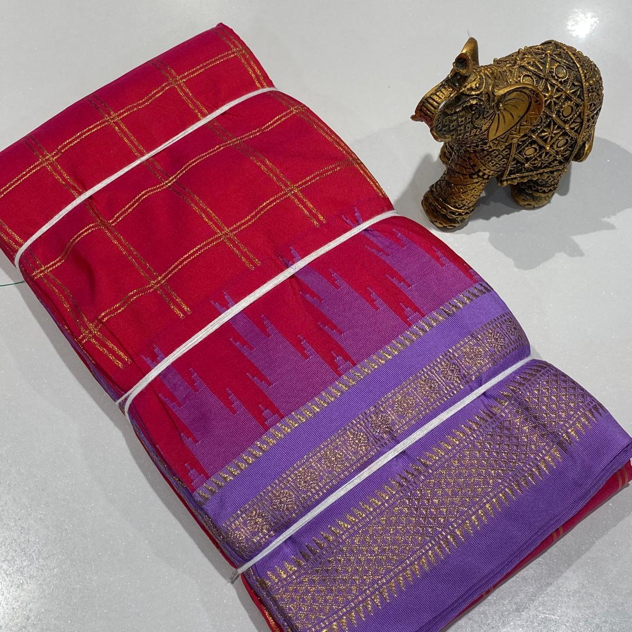 Semi Silk Ilkal Saree