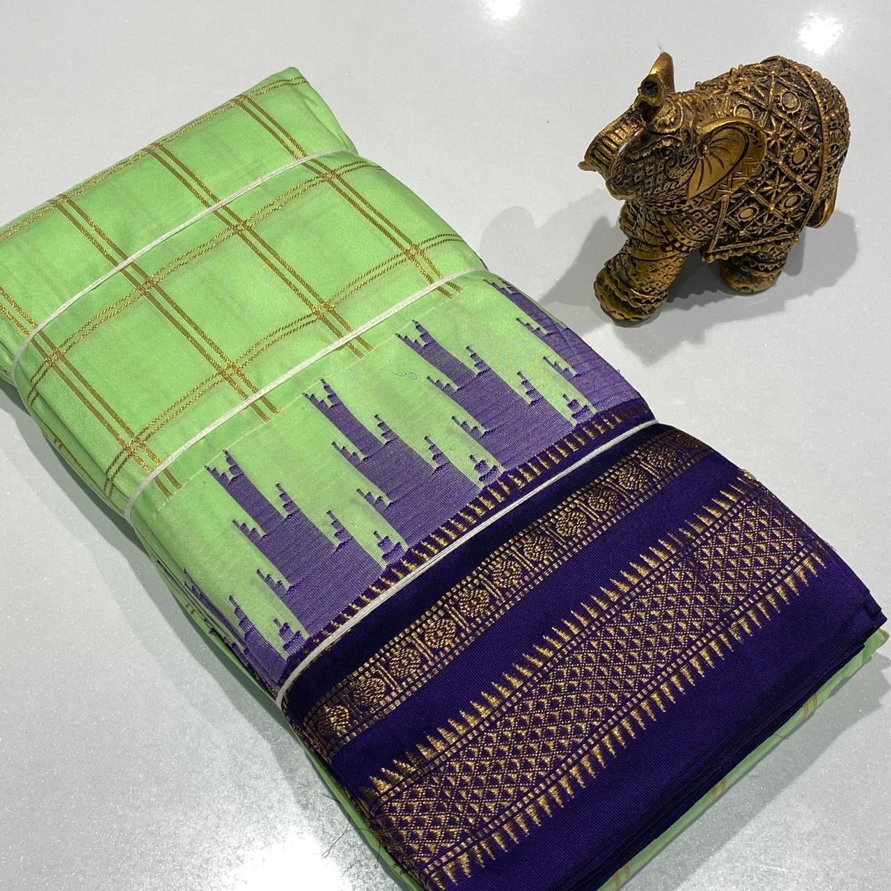 Semi Silk Ilkal Saree
