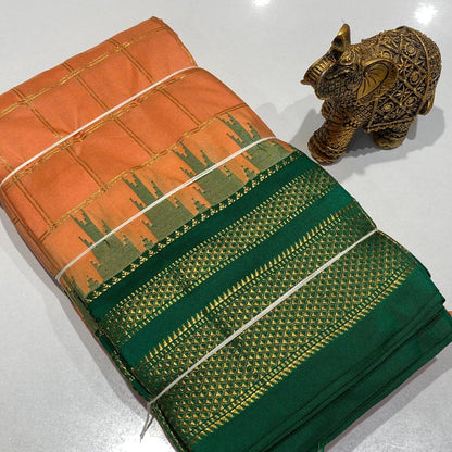 Semi Silk Ilkal Saree