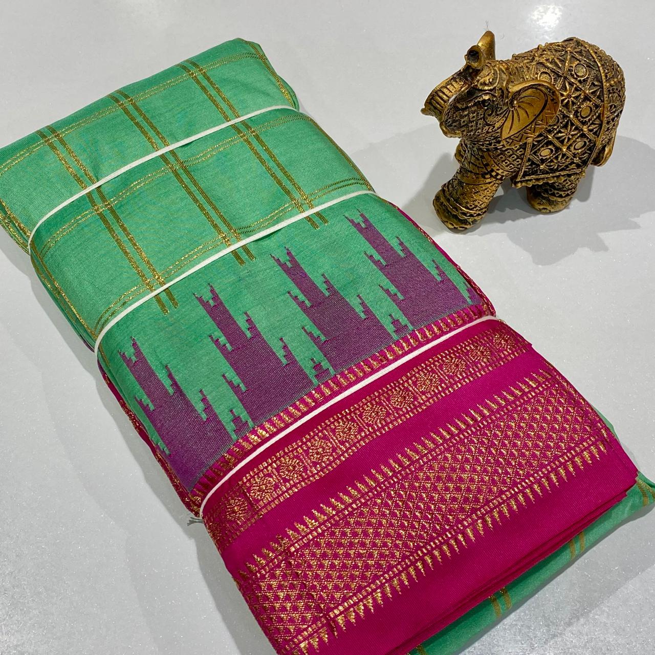 Semi Silk Ilkal Saree