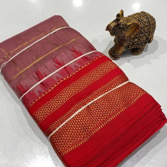 Semi Silk Ilkal Saree