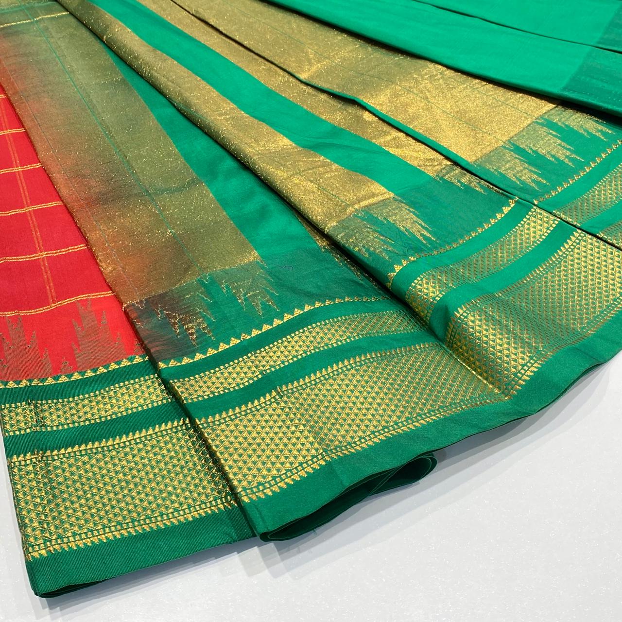 Semi Silk Ilkal Saree