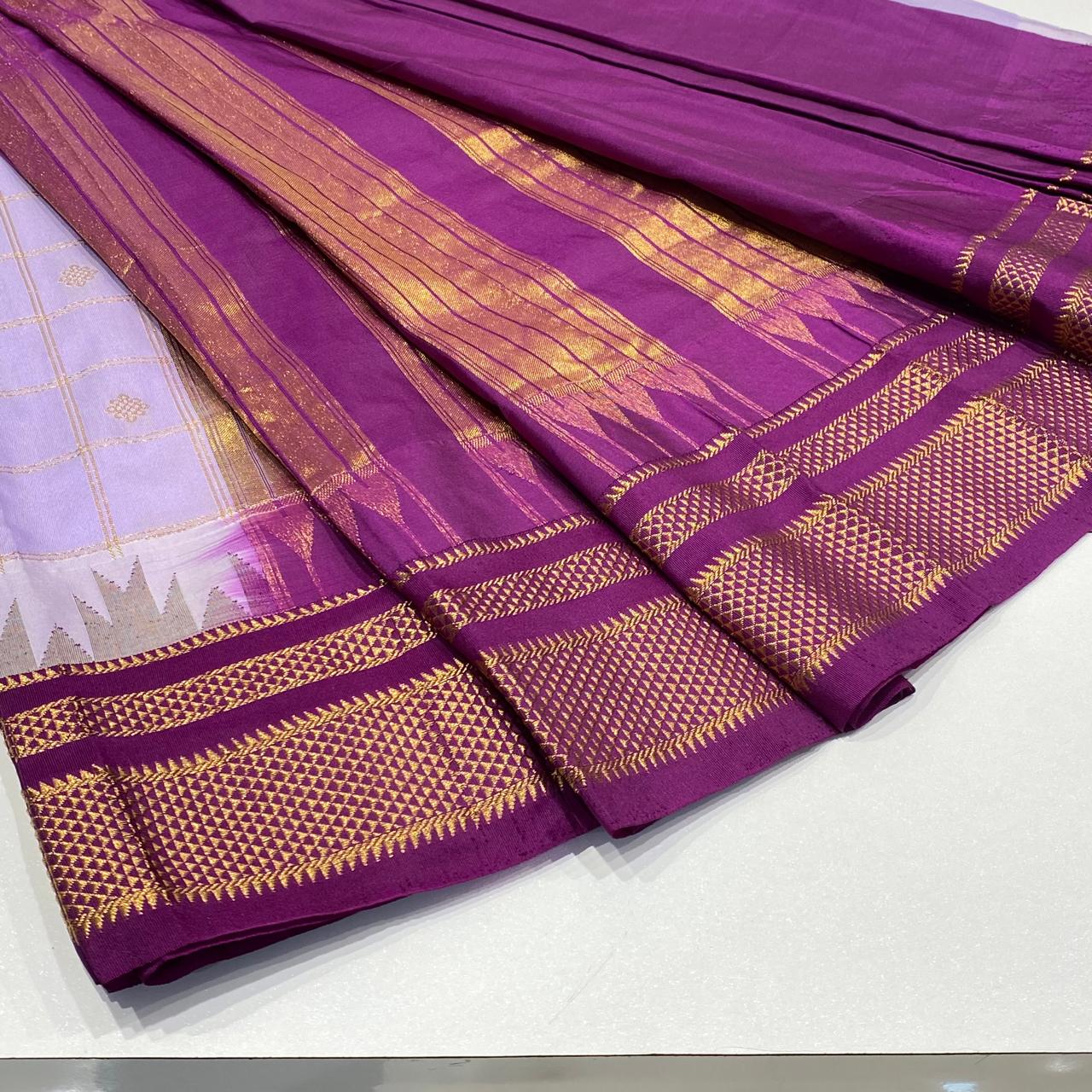 Semi Silk Ilkal Saree