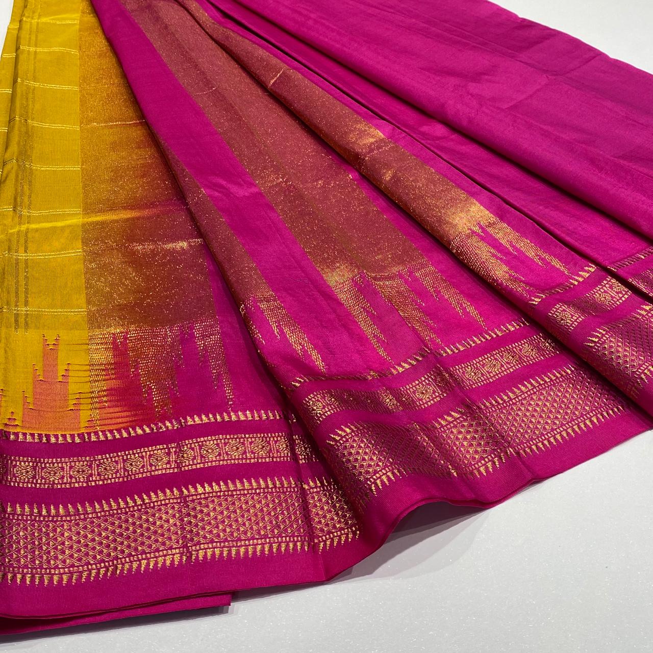 Semi Silk Ilkal Saree
