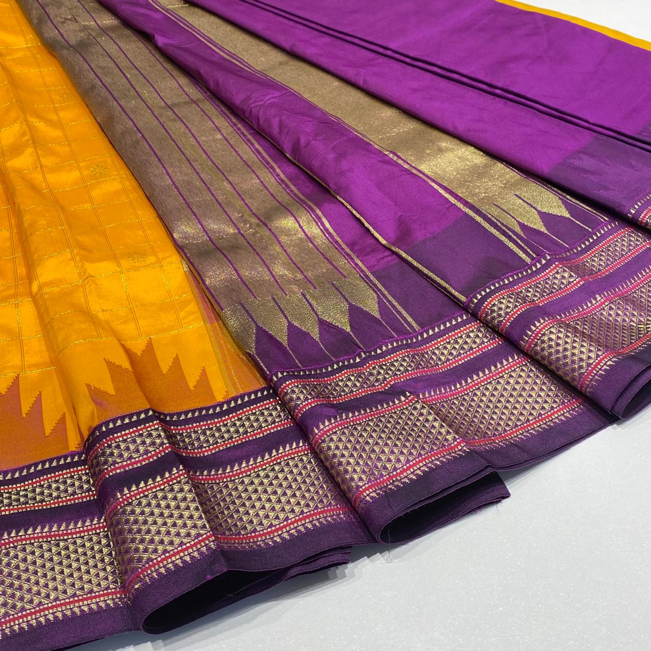 Semi Silk Ilkal Saree