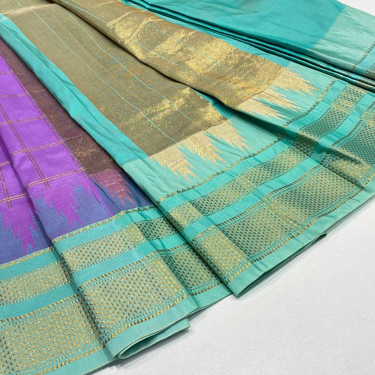 Semi Silk Ilkal Saree