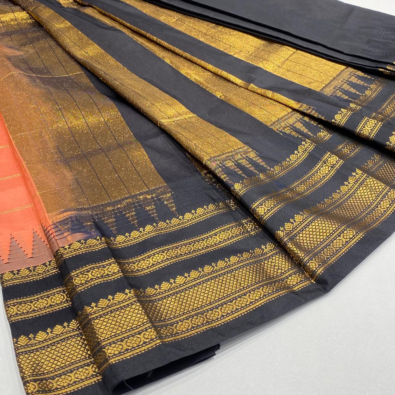 Semi Silk Ilkal Saree