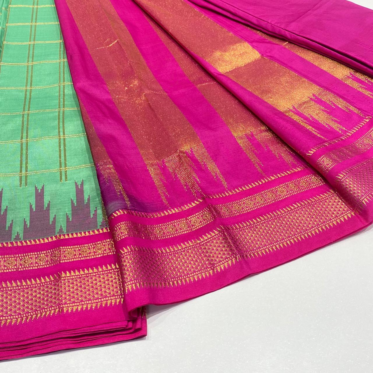 Semi Silk Ilkal Saree