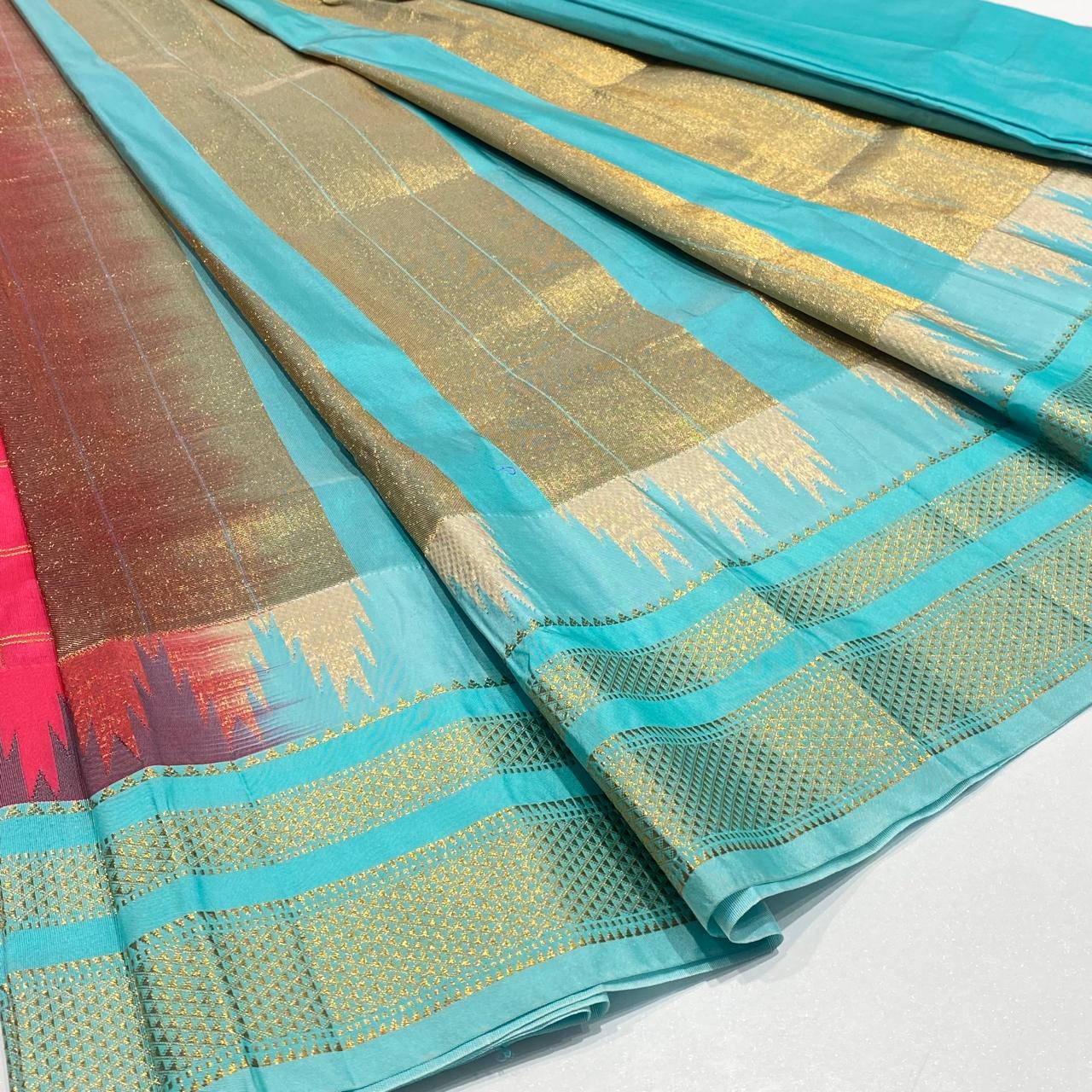 Semi Silk Ilkal Saree